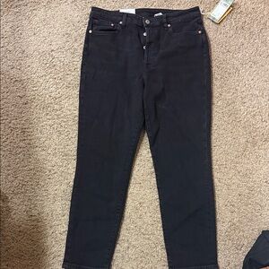 H&M Women's Straight Leg Black Jeans